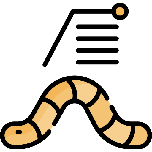 Worm Special Lineal color icon