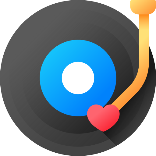 vynil 3D Color icon