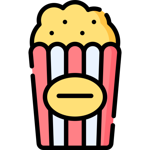 Popcorn Special Lineal color icon