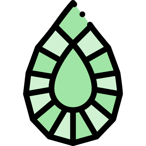 Emerald Detailed Rounded Lineal color icon