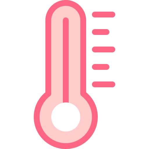 termómetro Detailed color Lineal color icono