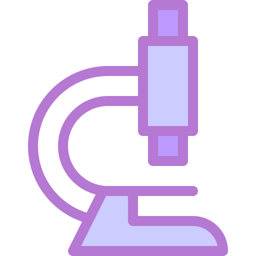 mikroskop Detailed color Lineal color ikona