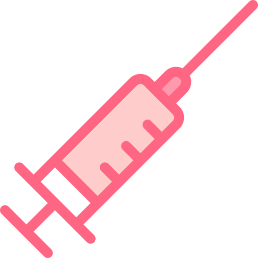 Syringe Detailed color Lineal color icon