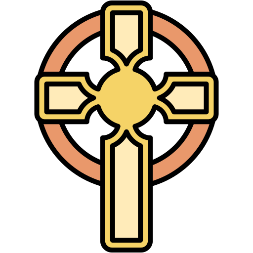 Cross Generic Outline Color icon