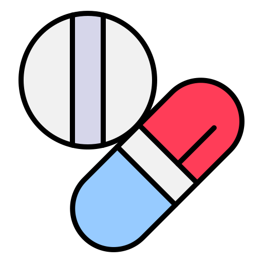 pílulas Generic color lineal-color Ícone