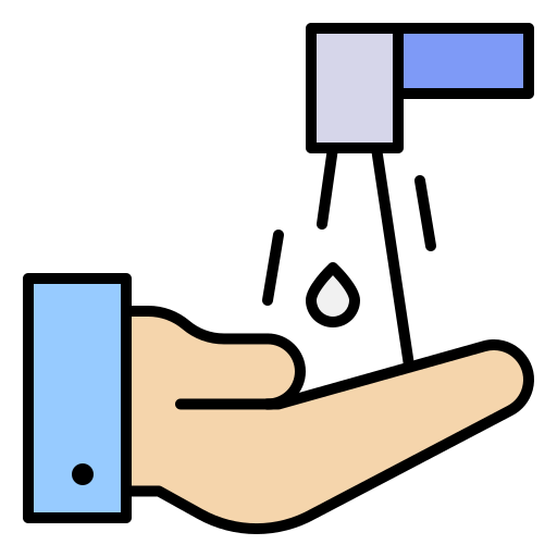 lavaggio delle mani Generic color lineal-color icona
