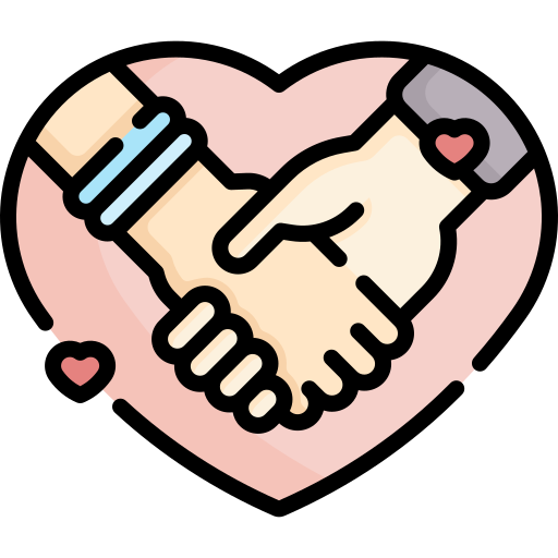 Holding Hands Special Lineal color icon