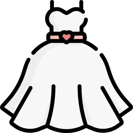 vestito da sposa Special Lineal color icona