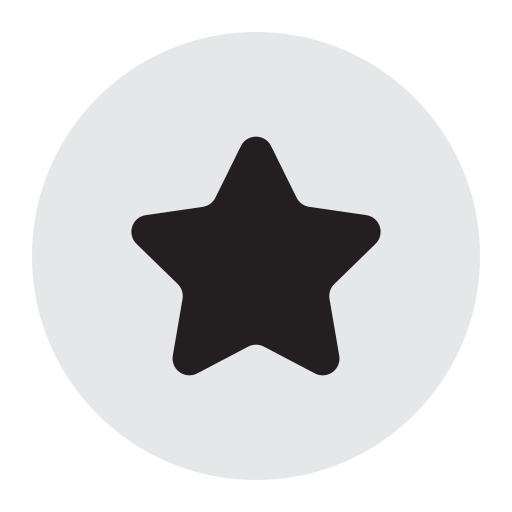 estrella Generic Circular icono
