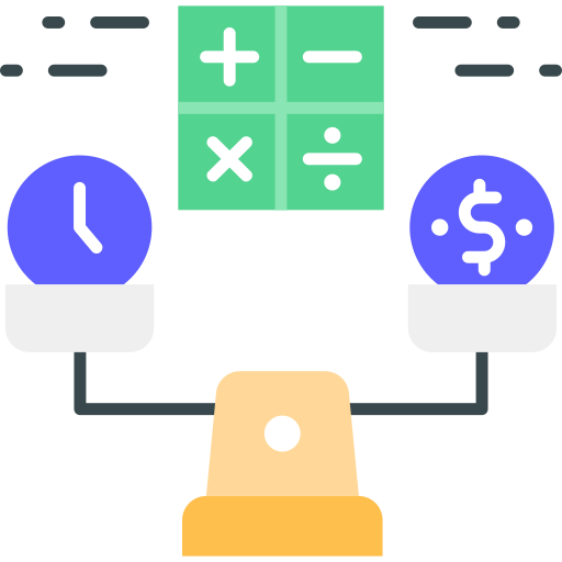 balkenwaage SBTS2018 Flat icon