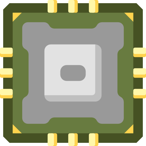 microprocesseur Special Flat Icône