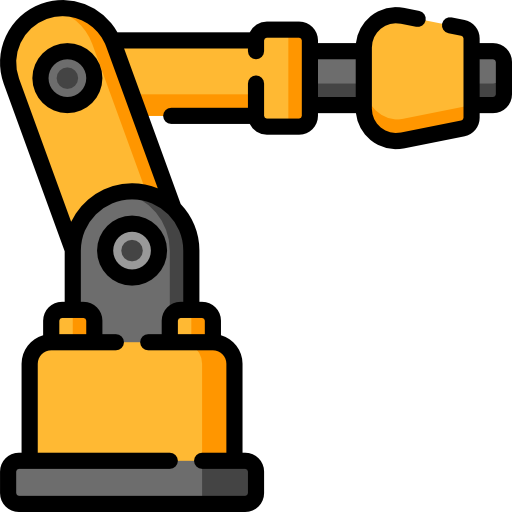 Industrial robot Special Lineal color icon