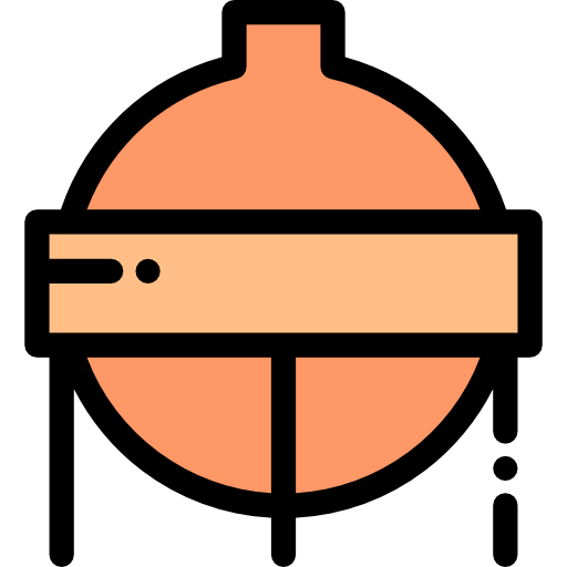 refinería Detailed Rounded Lineal color icono