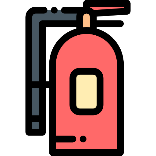 Extinguisher Detailed Rounded Lineal color icon