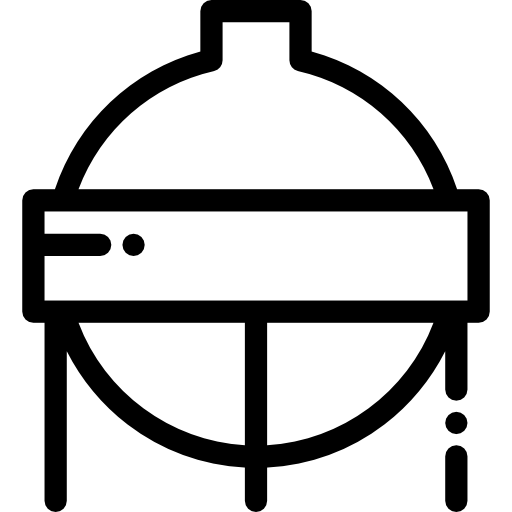 refinería Detailed Rounded Lineal icono