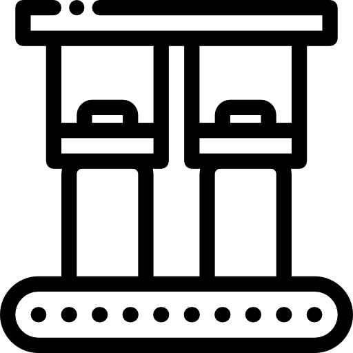 Conveyor Detailed Rounded Lineal icon