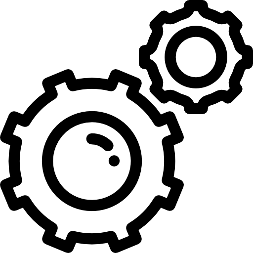 Gear Detailed Rounded Lineal icon