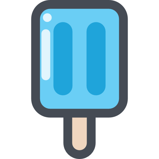Ice cream Sergei Kokota Lineal Color icon