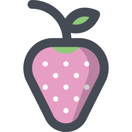 Strawberry Sergei Kokota Lineal Color icon