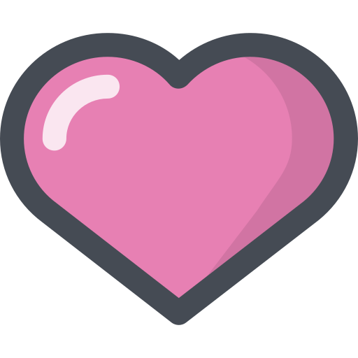 Heart Sergei Kokota Lineal Color icon