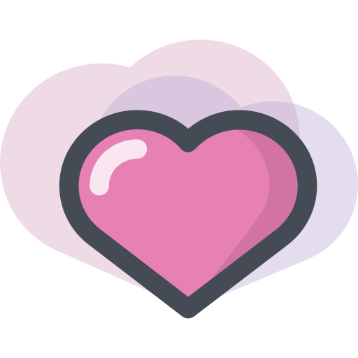 Heart Sergei Kokota Lineal Color icon