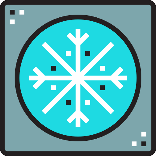 schnee Detailed Straight Lineal color icon