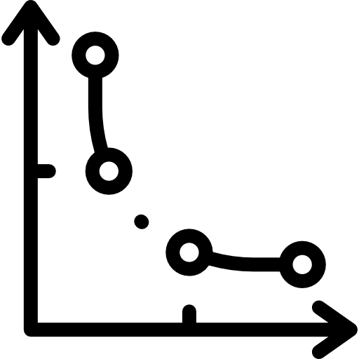 도표 Detailed Rounded Lineal icon