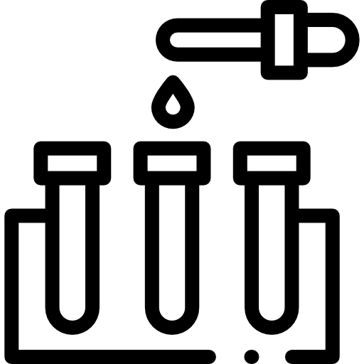 tubos de ensayo Detailed Rounded Lineal icono