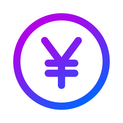 Yen Generic Gradient icon