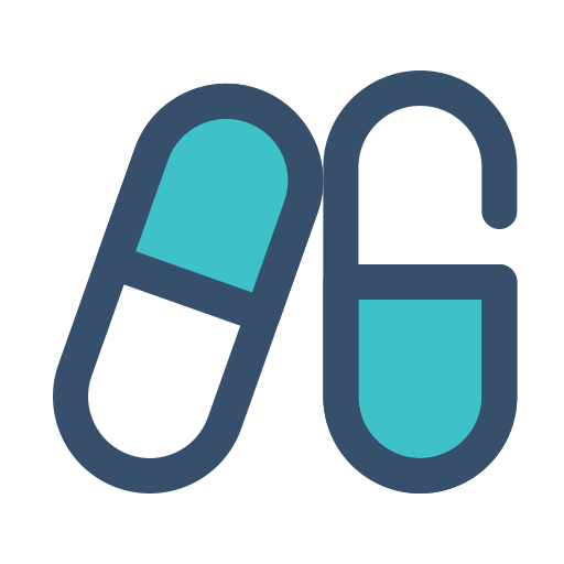 Drug Generic Blue icon
