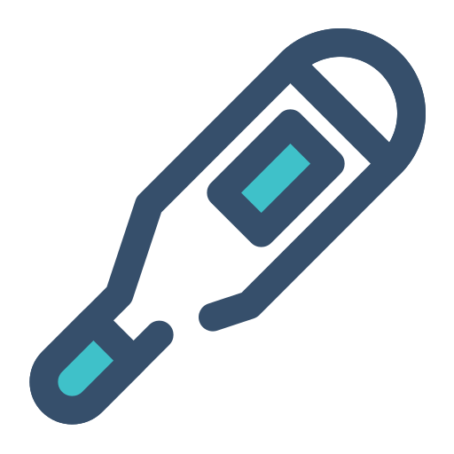 thermometer Generic Blue icon