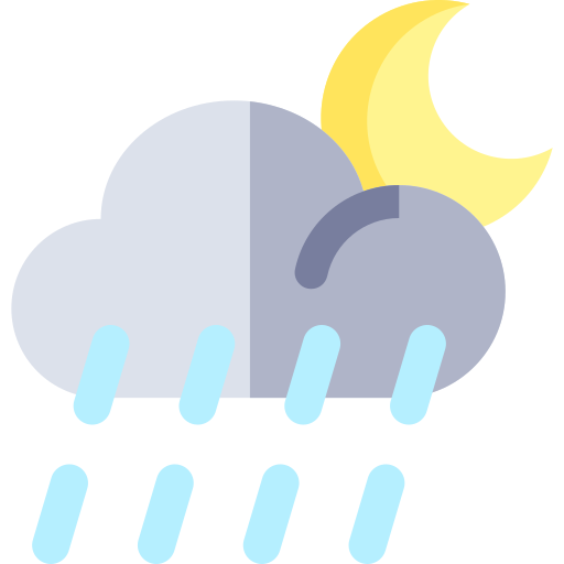 Heavy rain Generic Flat icon