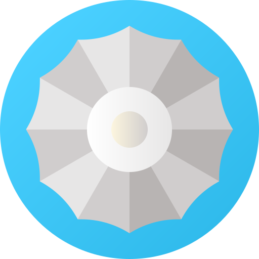 zeeslak Flat Circular Gradient icoon