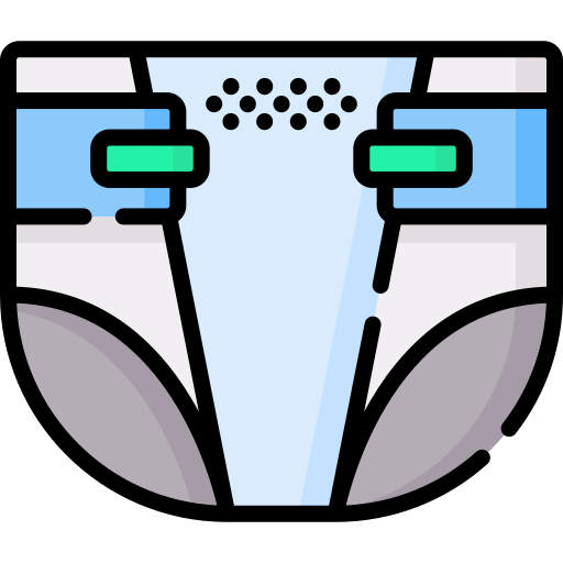 Diaper Special Lineal color icon