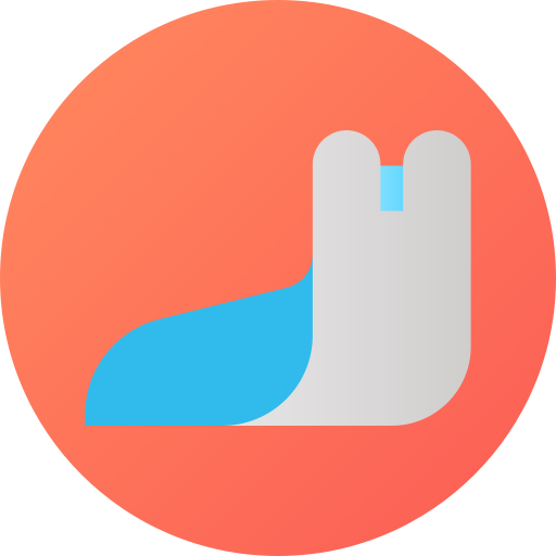 Slug Flat Circular Gradient icon