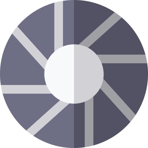 Turbine Basic Rounded Flat icon