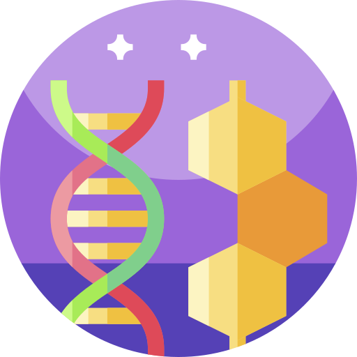 ДНК Geometric Flat Circular Flat иконка