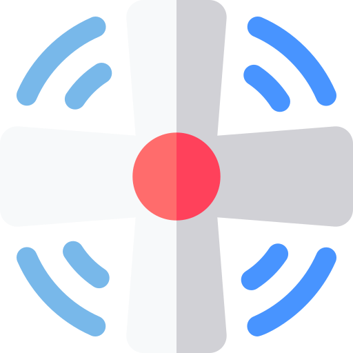 Propeller Basic Rounded Flat icon