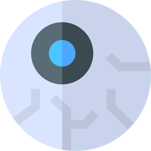 Eye Basic Straight Flat icon