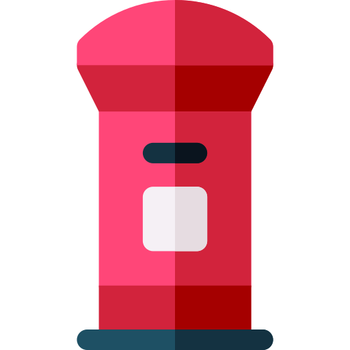 Mailbox Basic Rounded Flat icon