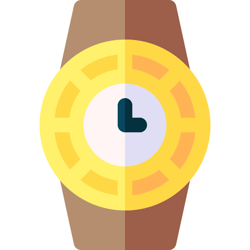 Wristwatch Basic Rounded Flat icon