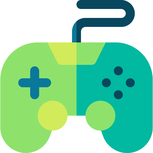 Gamepad Basic Rounded Flat icon