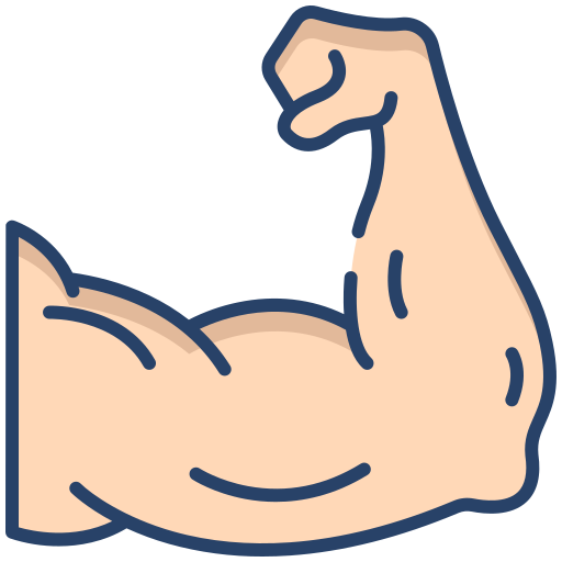 Muscles Icongeek26 Linear Colour icon