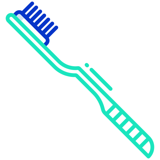 Tooth Brush Icongeek26 Outline Colour icon