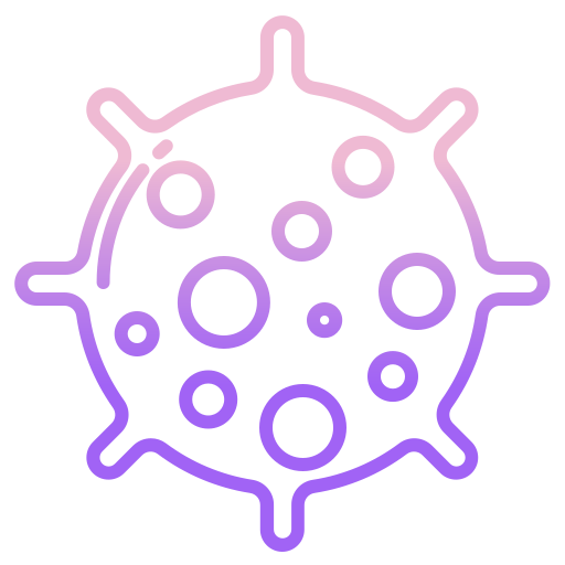 virus Icongeek26 Outline Gradient icono