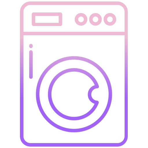 machine à laver Icongeek26 Outline Gradient Icône