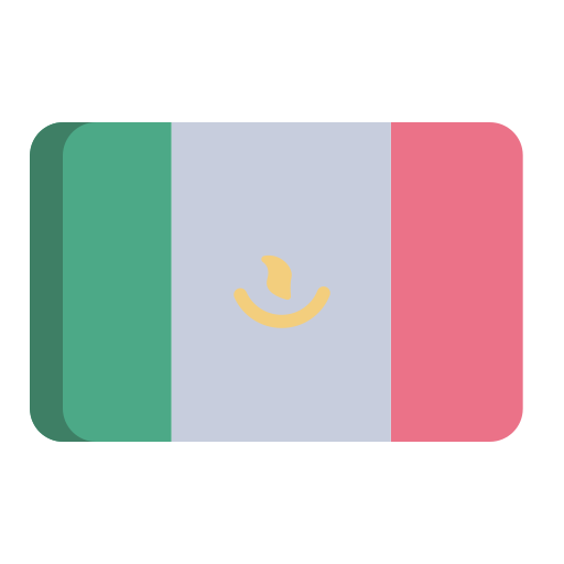 drapeau mexicain Icongeek26 Flat Icône