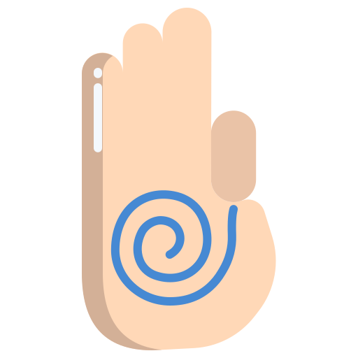 mano Icongeek26 Flat icono