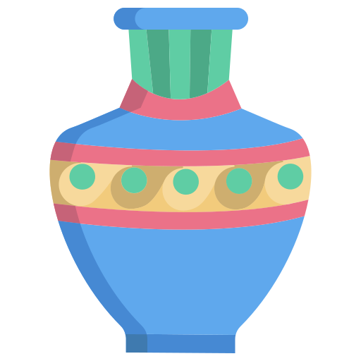 Vase Icongeek26 Flat icon