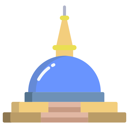 stupa Icongeek26 Flat Ícone